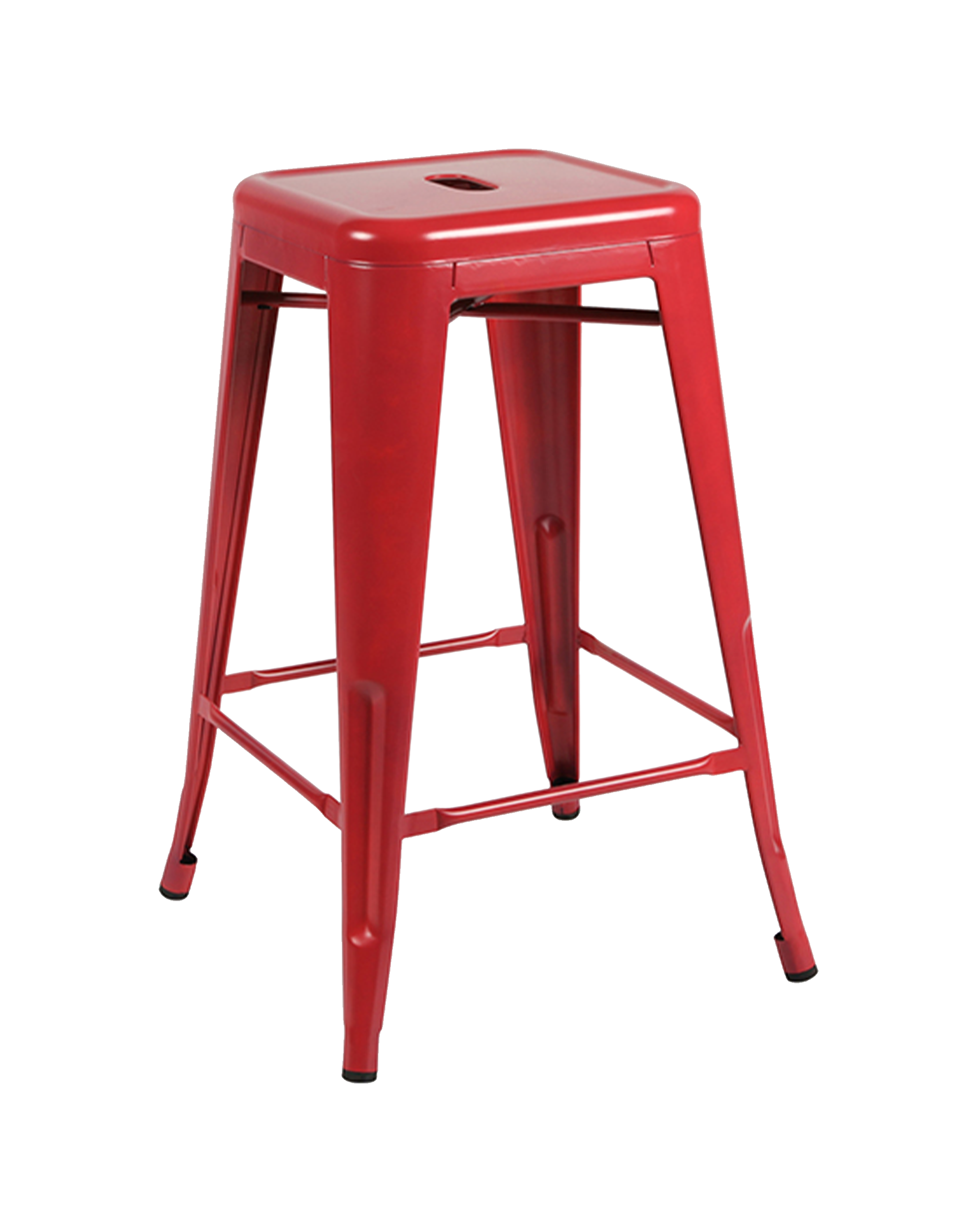 Banqueta Berlim Alta - Vermelho